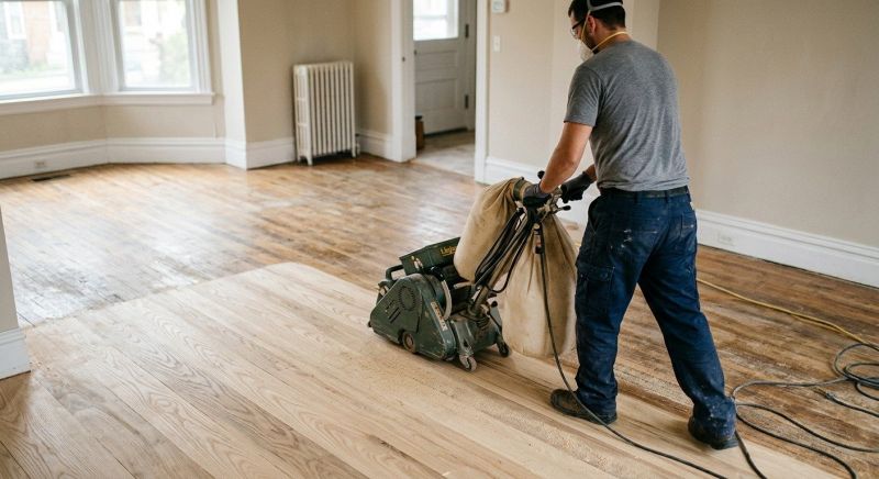 Ash Floor Refinishing in Roswell, GA