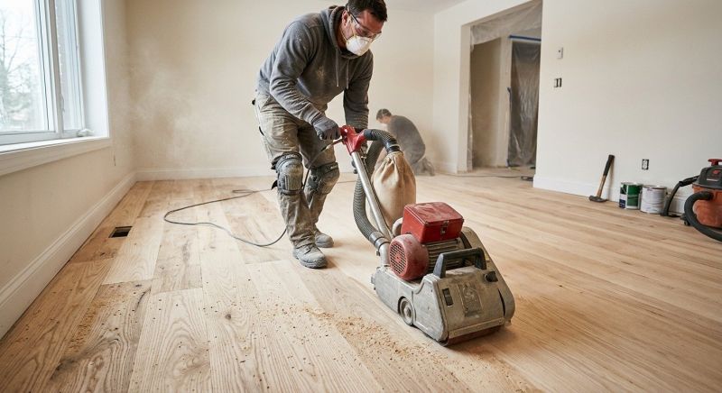 Ash Floor Refinishing in Roswell, GA
