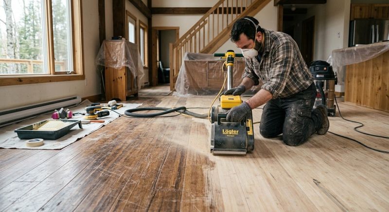 Bamboo Floor Refinishing in Roswell, GA