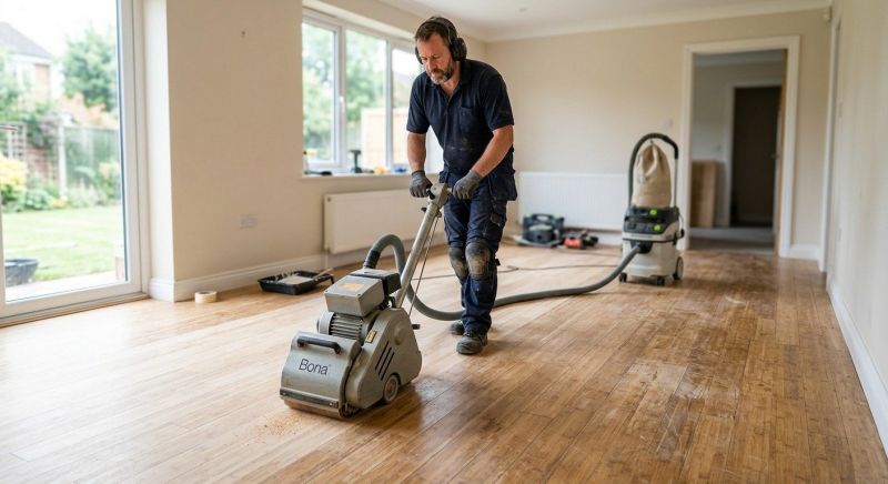 Bamboo Floor Refinishing in Roswell, GA