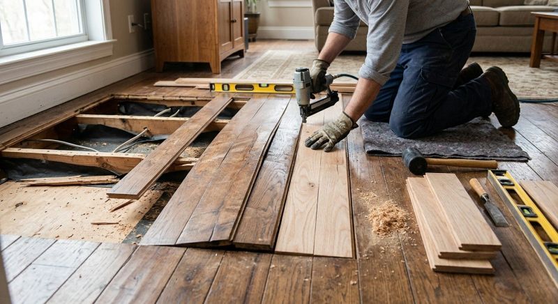 Bowed Floor Repair in Roswell, GA