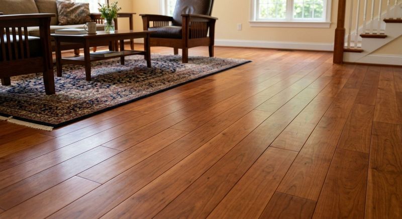 Cherry Floor Installation in Alpharetta, GA