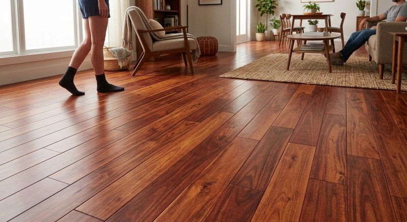 Cherry Floor Installation in Duluth, GA