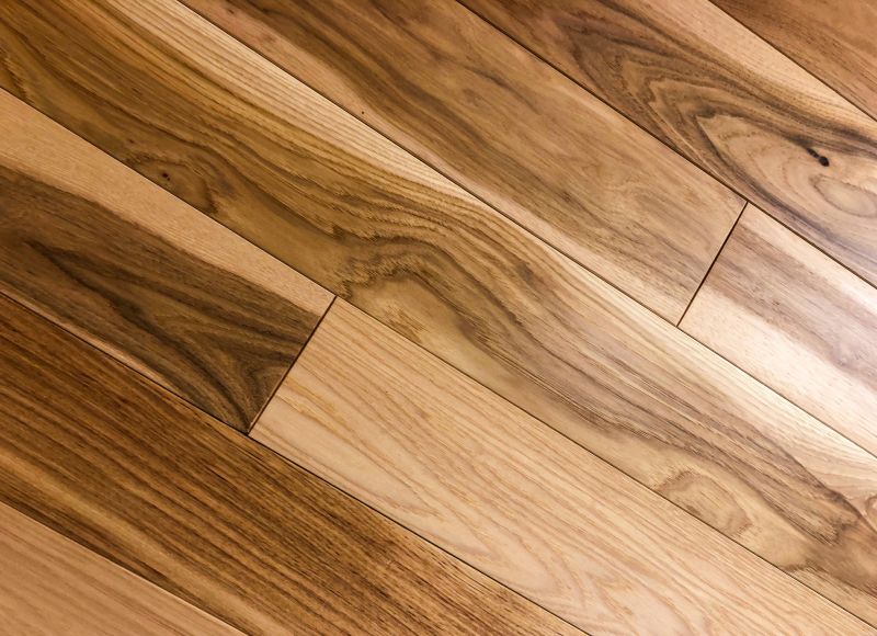 Dark Wood Floor Installation in Roswell, GA