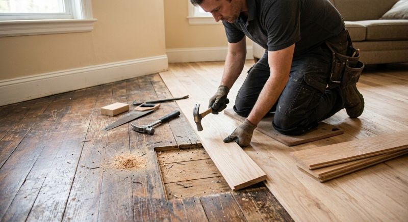 Floor Board Repair in Cumming, GA