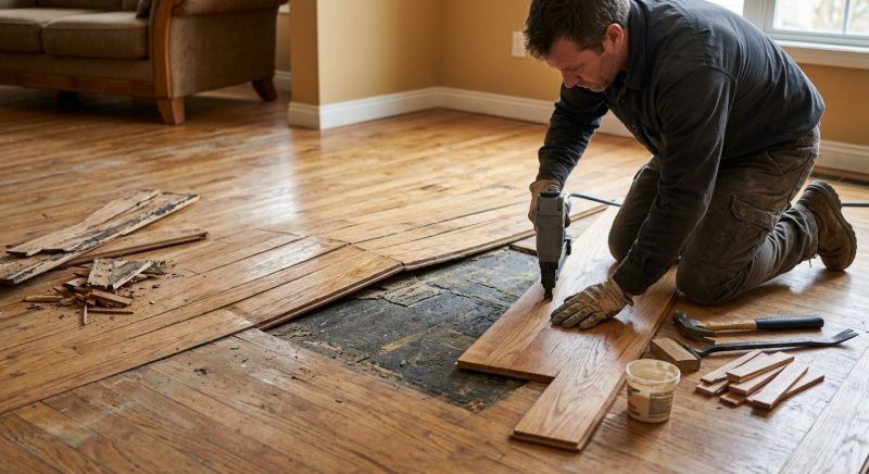 Floor Board Repair in Gwinnett County, GA