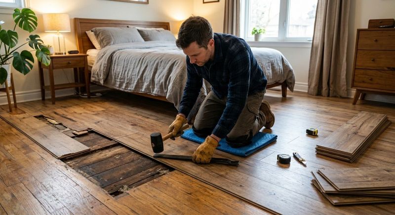 Floor Board Repair in Lawrenceville, GA