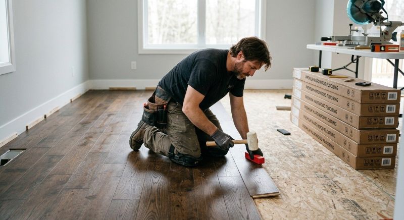 Hardwood Floor Installation in Ball Ground, GA