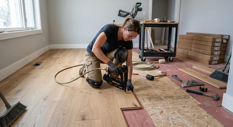Hardwood Floor Installation in Kennesaw, GA