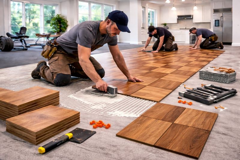 Hardwood Floor Installation in Suwanee, GA