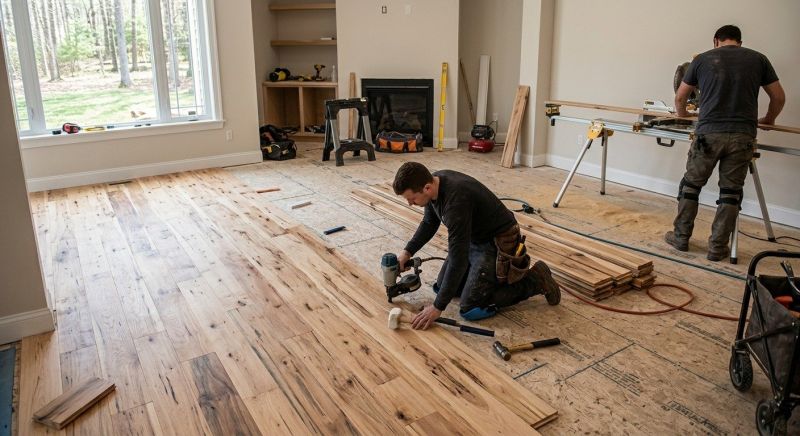 Hardwood Floor Renovation in Roswell, GA