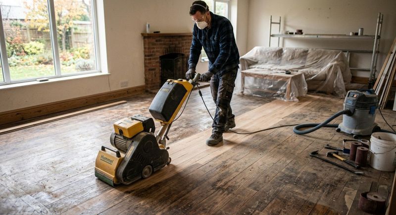 Hardwood Floor Renovation in Roswell, GA