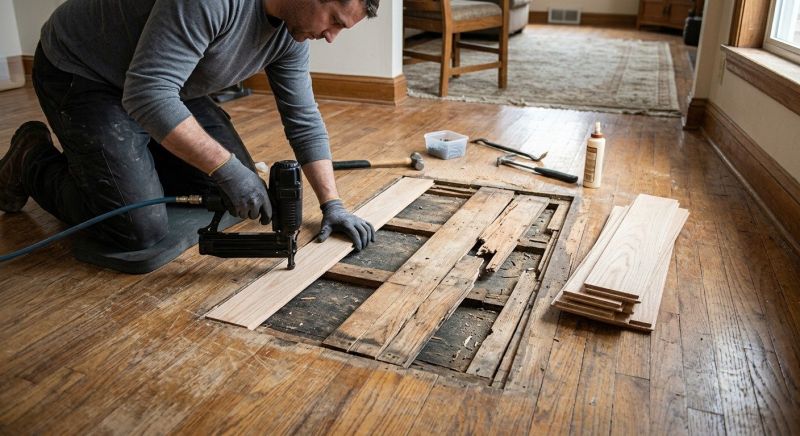 Hardwood Floor Repair in Acworth, GA
