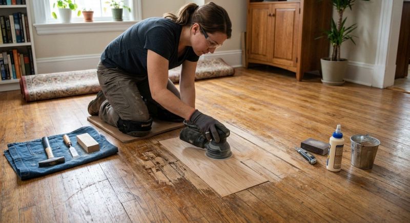 Hardwood Floor Repair in Forsyth County, GA