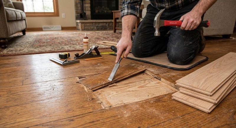 Hardwood Floor Repair in Forsyth County, GA