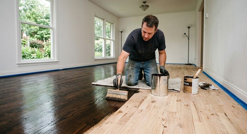 Hardwood Floor Staining in Buford, GA
