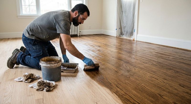 Hardwood Floor Staining in Lithia Springs, GA