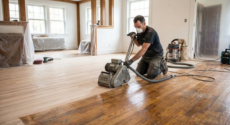 Hardwood Refinishing in Ball Ground, GA