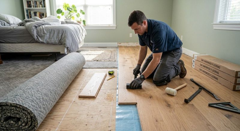 Hardwood Replacement in Alpharetta, GA