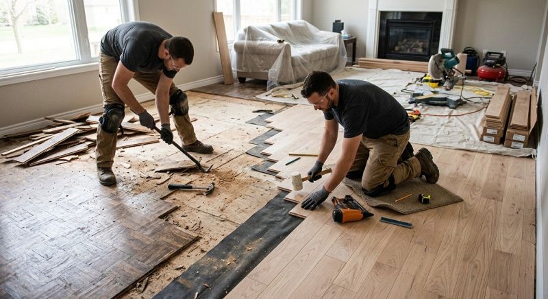 Hardwood Replacement in Powder Springs, GA