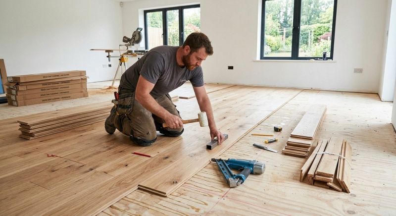 Maple Flooring Installation in Cumming, GA