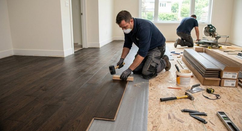 Maple Flooring Installation in Decatur, GA