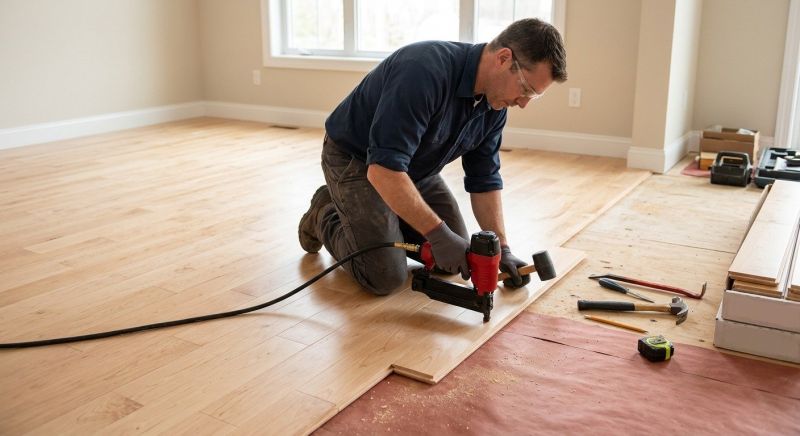 Maple Flooring Installation in Gwinnett County, GA