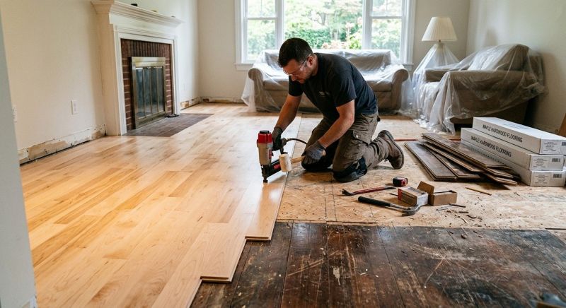 Maple Flooring Installation in Lithia Springs, GA