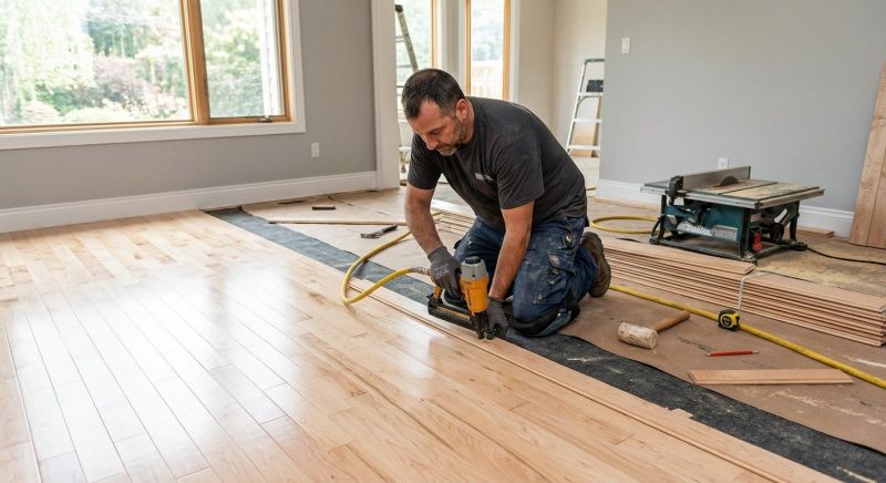 Maple Flooring Installation in Mableton, GA