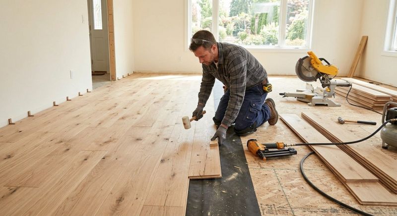 Oak Floor Installation in Duluth, GA