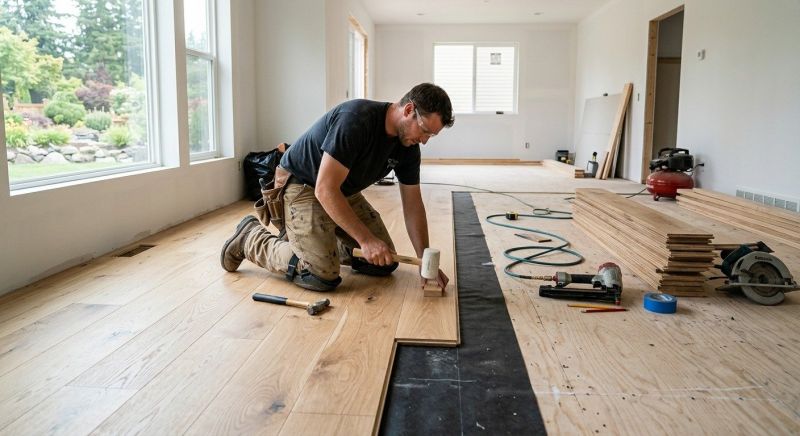 Oak Floor Installation in Norcross, GA