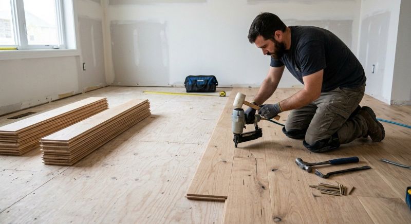 Oak Floor Installation in Powder Springs, GA