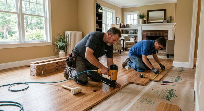 Oak Floor Installation in Powder Springs, GA