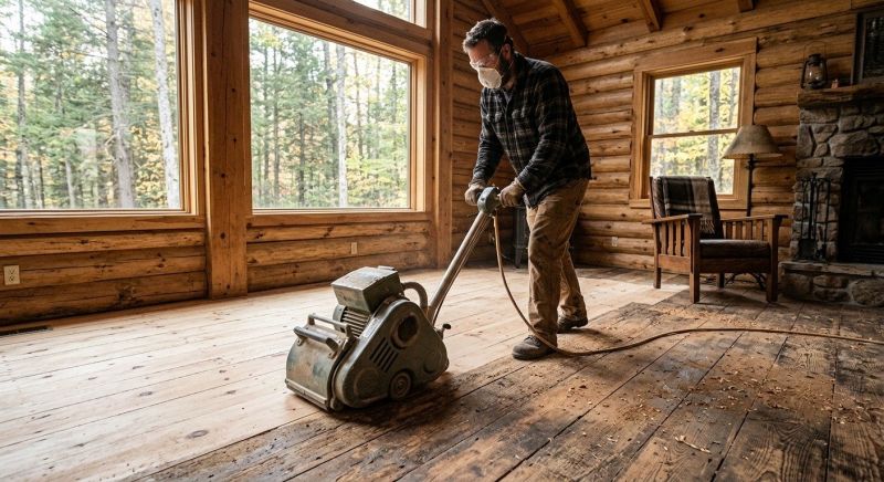 Oak Floor Refinishing in Roswell, GA