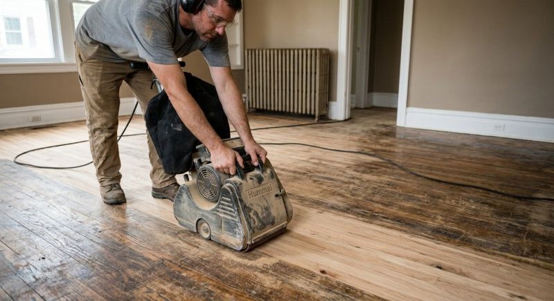 Oak Floor Refinishing in Roswell, GA