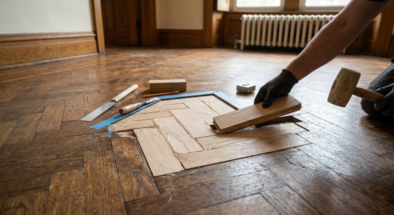 Parquet Flooring Repair in Roswell, GA
