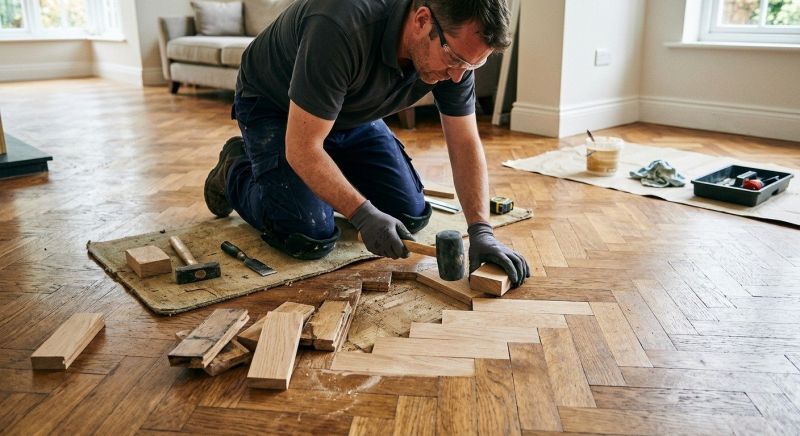 Parquet Flooring Repair in Roswell, GA