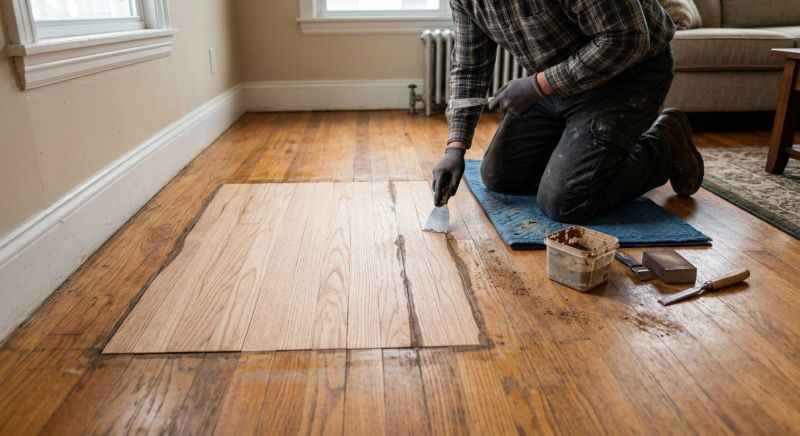 Red Oak Floor Repair in Roswell, GA