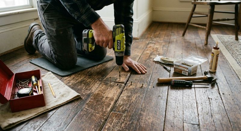 Teak Floor Repair in Roswell, GA