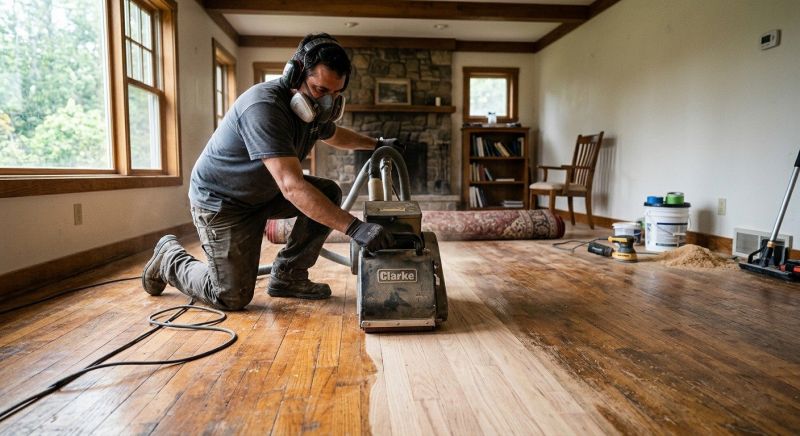 Wood Floor Refinishing in Ball Ground, GA