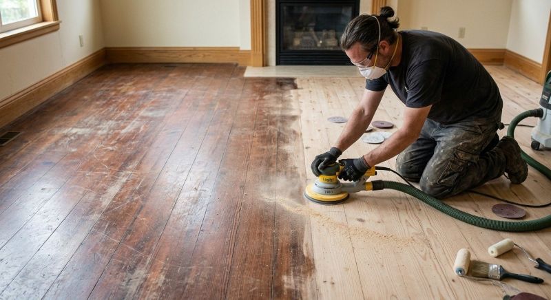 Wood Floor Refinishing in Roswell, GA