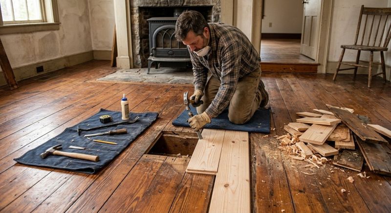 Wood Floor Repair in Alpharetta, GA