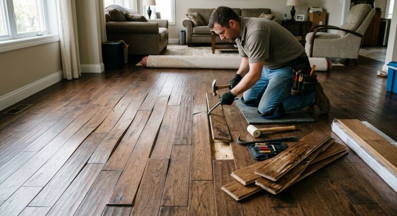 Wood Floor Repair in Ball Ground, GA