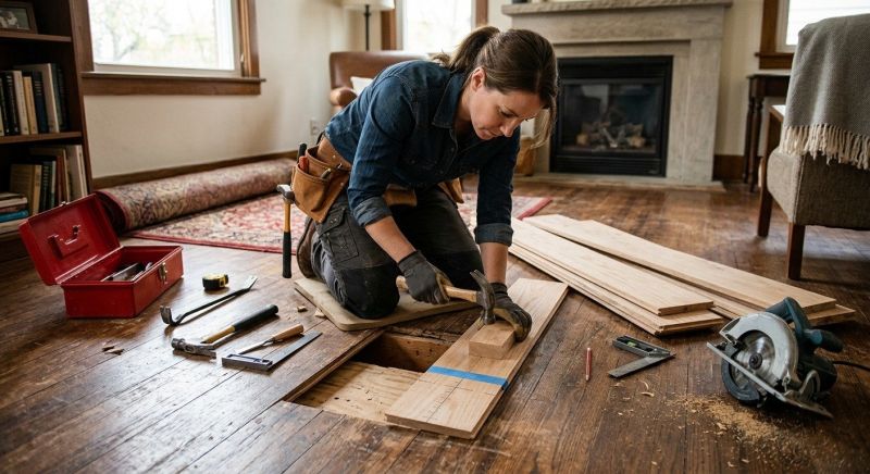 Wood Floor Repair in Decatur, GA