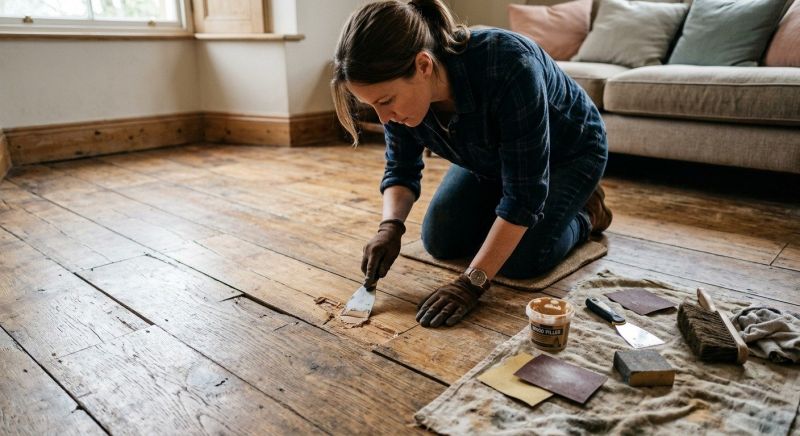 Wood Floor Repair in Gwinnett County, GA