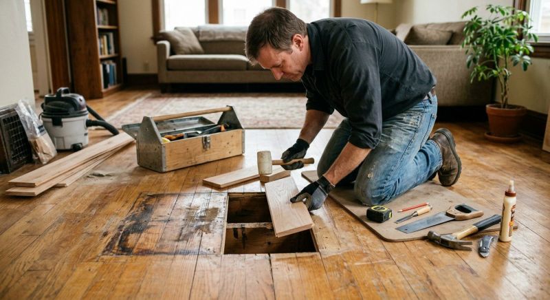 Wood Floor Repair in Kennesaw, GA