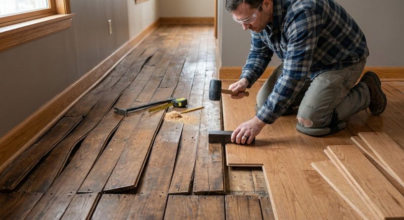 Wood Floor Repair in Woodstock, GA