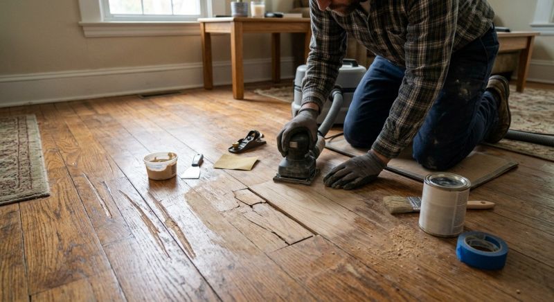 Wood Floor Repair in Woodstock, GA