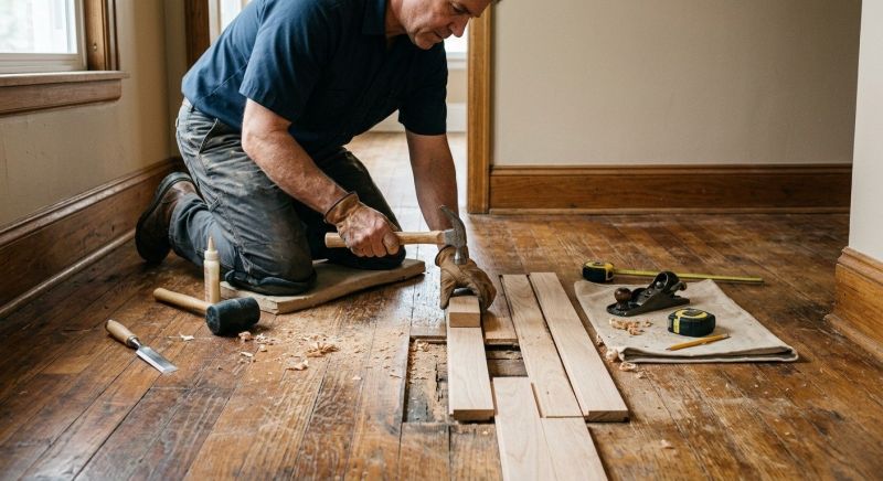 Wood Floor Repair in Woodstock, GA