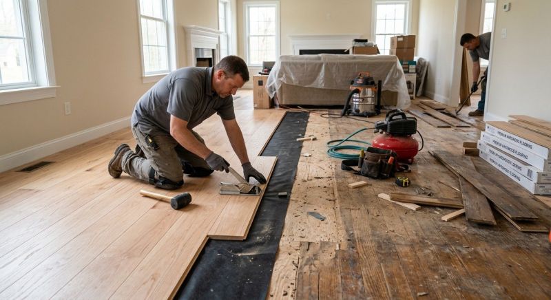 Wood Floor Replacement in Norcross, GA